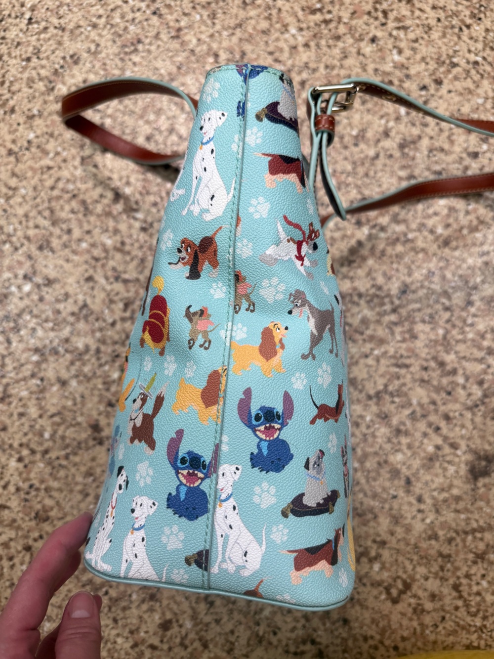Lot of 2 Disney Dooney and Bourke Purses - Dogs and Disneyland/WDW - Picture 7 of 16